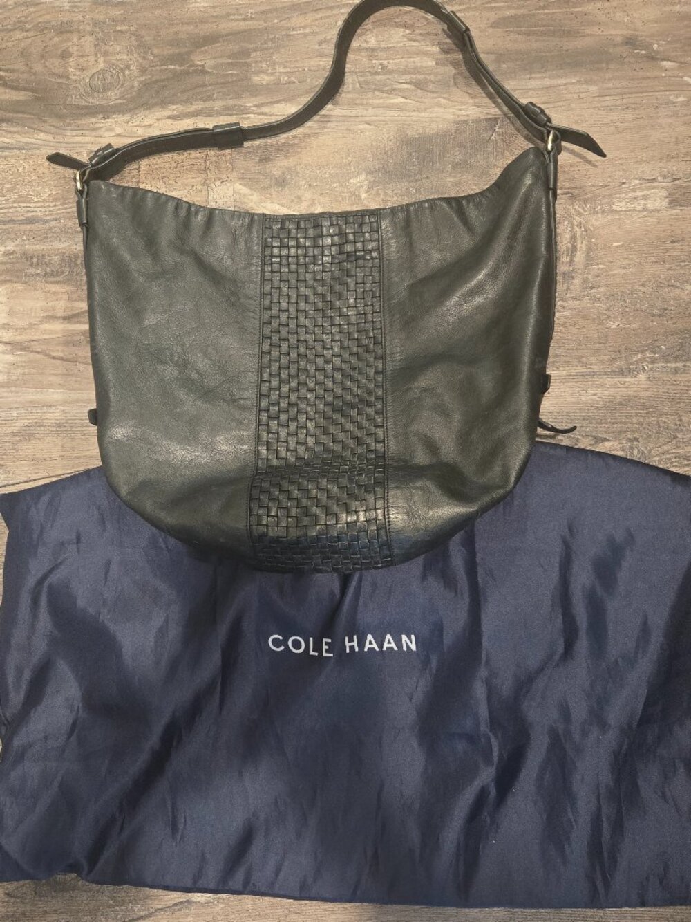 Cole Haan black shoulder bag